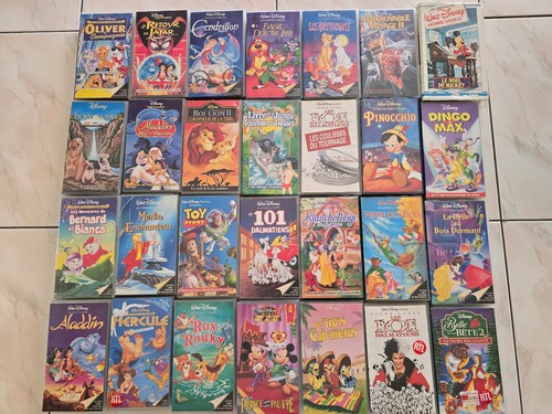 Vhs disney années 90 - années,