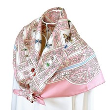 Foulard vintage HERMES Carre
