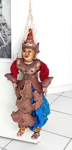 Puppet pantin vintage burma - vintage,