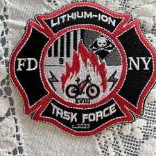 FDNY-PATCH Lithium-ion Task