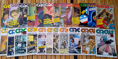 Lot revues circus - ,