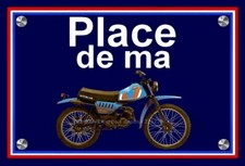 Plaque place de ma - plaque, "