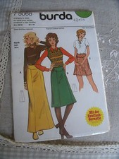 75068  PATRON VINTAGE JUPE