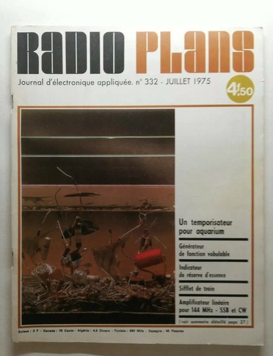Revue radio plans n332 - plans,