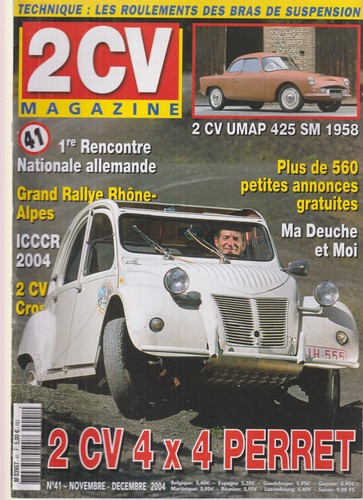 2cv magazine cv umpa - 2,