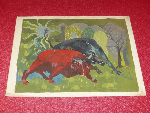 Art xxe gouache originale - gouache,
