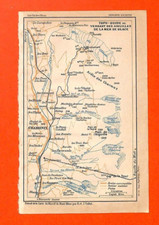 LA MER DE GLACE ( 74 ) TOPO-GUIDE / CARTE / ILLUSTRATION 1925