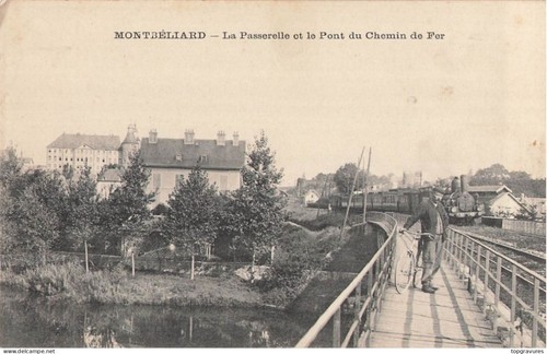 Montbeliard passerelle pont - 25,