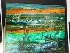 CHALOU Pierre (1942-2003)-"VUE