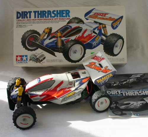 Vintage tamiya dirt trasher - dirt, à