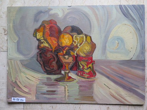 70x50 tableau huile - À,