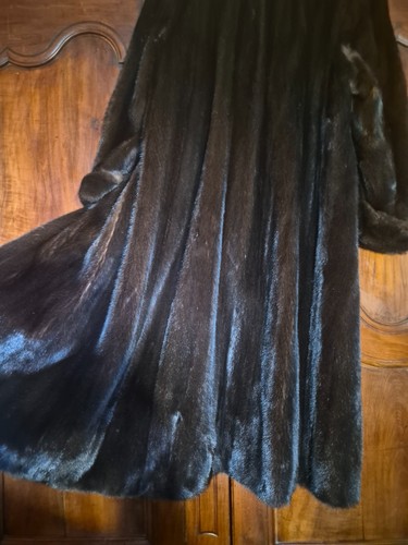 Manteau vison noir - manteau,
