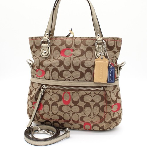 Coach 21189 toile marron - marron, 2