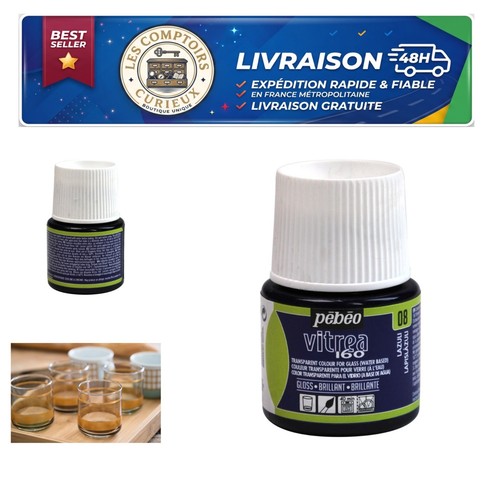 Peinture vitrail pebeo - peinture,