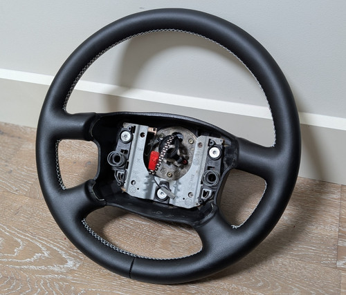 New leather steering - wheel, for