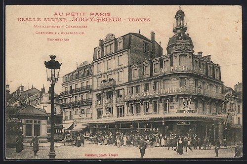 Cpa troyes petit - troyes,, paris