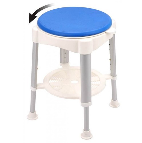 Tabouret douche rond - de,