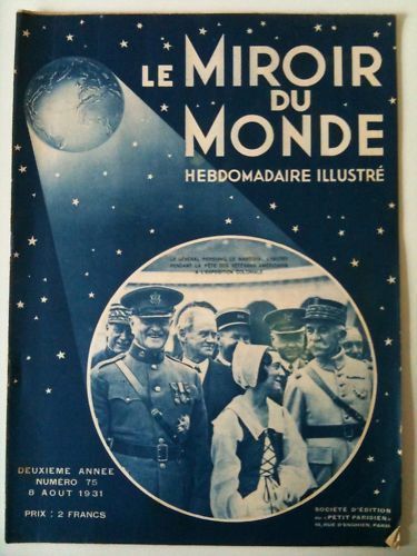 Miroir monde 1931 - du,