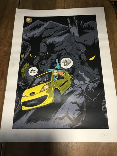 Rare sérigraphie numérotée - rare,