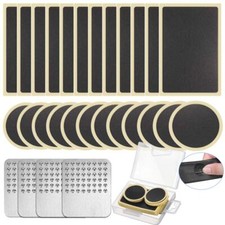 Rustine Vélo Kit Kit Reparation Pneu Velo Auto-Adhésif sans Colle de Réparati...