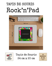 Tapis de souris Kyo Rock’n’Pad pop rock française art visuel collector