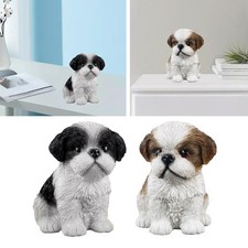 Chien Statue Résine Artisanat