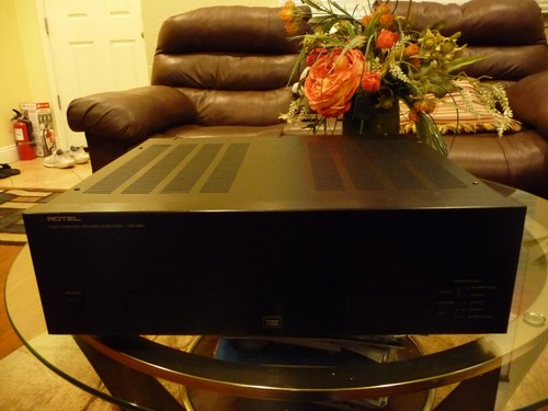 Rotel 985 power amplifier - rotel,