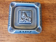 Cendrier " AU LOUVRE "  PARIS faïenceries nouvelles de Provence made in FRANCE
