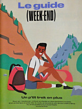PUBLICITÉ DE PRESSE 2019 LE GUIDE WEEK-END - UN P'TIT TREK EN PLUS- PAUL THURLBY