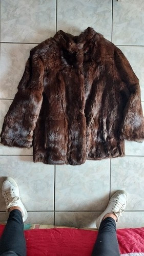 Veste fourrure lapin - fourrure,