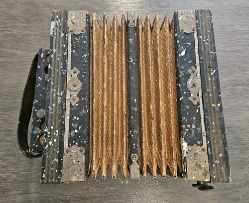Antique eagle accordeon brand - antique,