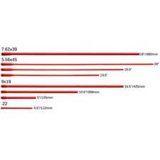 Tige de sécurité rouge FAB