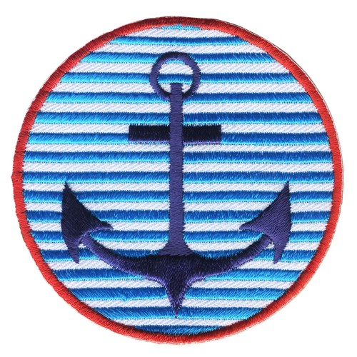 Patch ecusson ancre rond - patch,