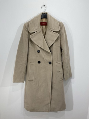 Manteau burberry loden beige - manteau,
