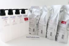 Traitement de réparation Milbon en 4 étapes n°1.2.3.4 lot de bouteilles vides...