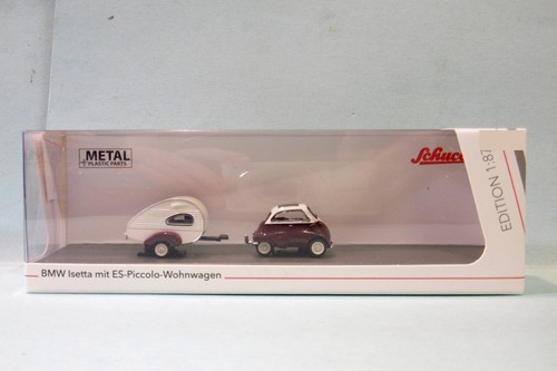 Schuco bmw isetta caravane - schuco, +