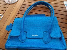 sac original Paul Marius Colette M bleu turquoise