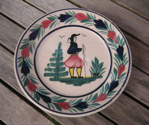 Ancienne assiette faience - ancienne, en