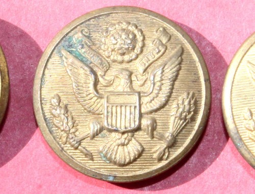 Bouton militaire americain - bouton,