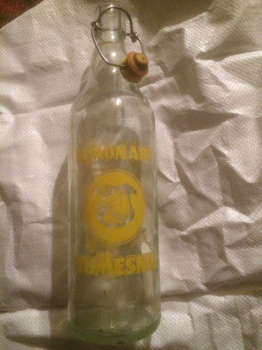Ancienne bouteille limonade - ancienne,