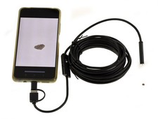 Caméra d'inspection endoscope pour Mac PC et Smartphone capteur 7mm