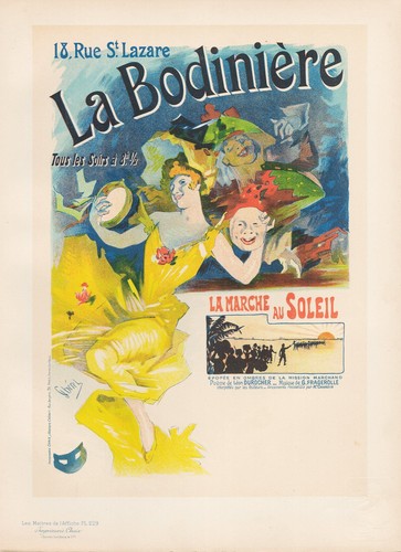 Affiche art nouveau - art, la