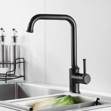Robinet de Cuisine Noir Mat