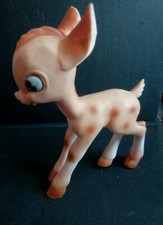 Ancien Jouet Pouet Pouet Bambi Walt Disney 1959