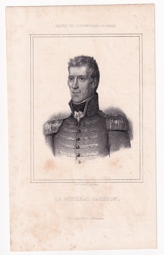 Portrait xixe general andrew - portrait,