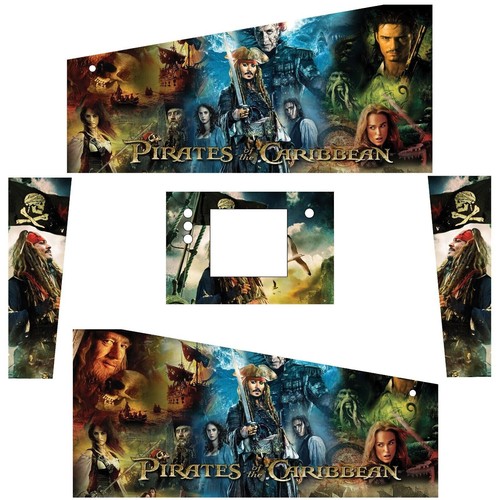 Stickers pirates des caraïbes - pirates,