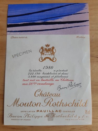 étiquette vin mouton - étiquette,