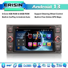 8-Core Android 13 GPS CD Autoradio Ford C/S-Max Galaxy Kuga Focus Transit Mondeo