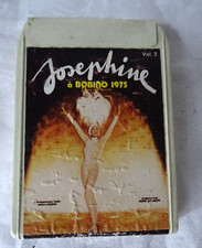 Joséphine Baker , rare cassette  8 pistes  "  Joséphine a Bobino 1975 "