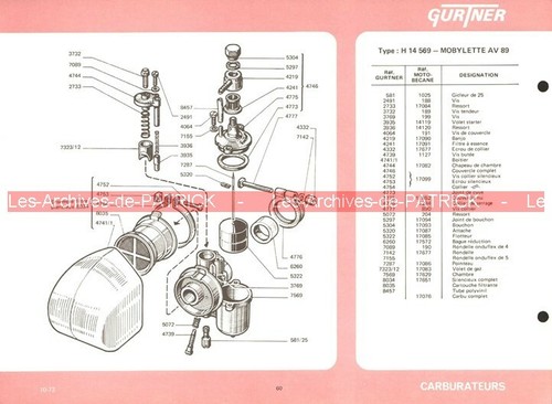 Motobecane mobylette 89 - motobecane, av